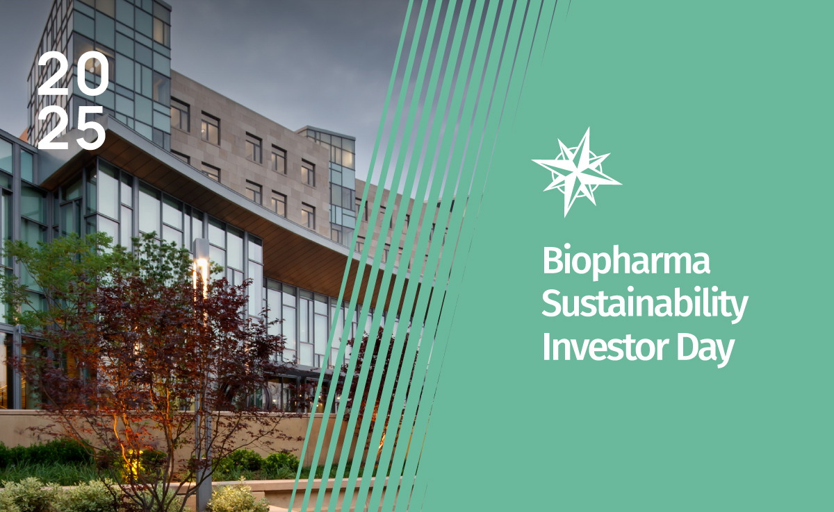 2025 Biopharma Sustainability Investor Day