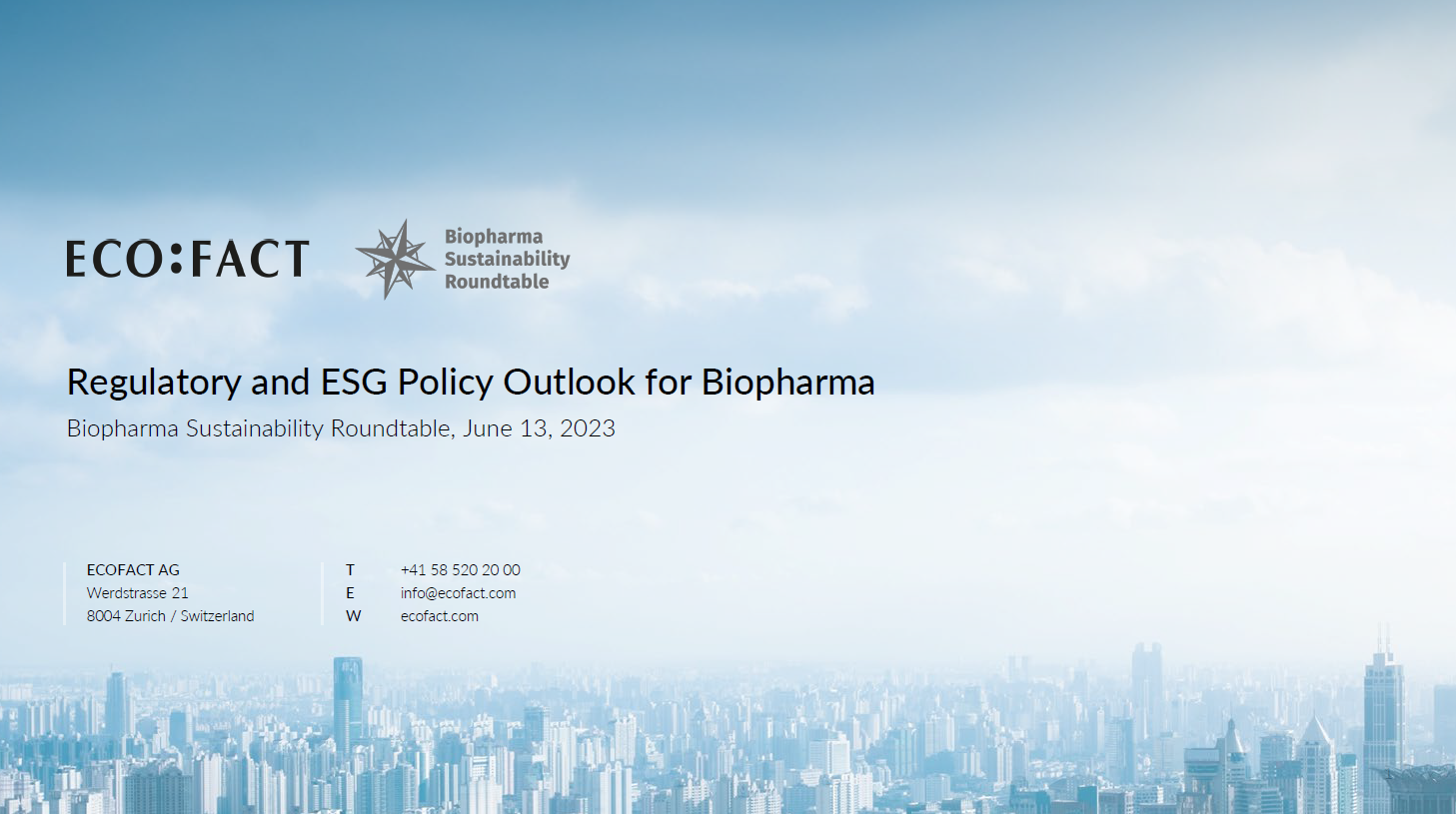 BSRT Forum with EcoFact